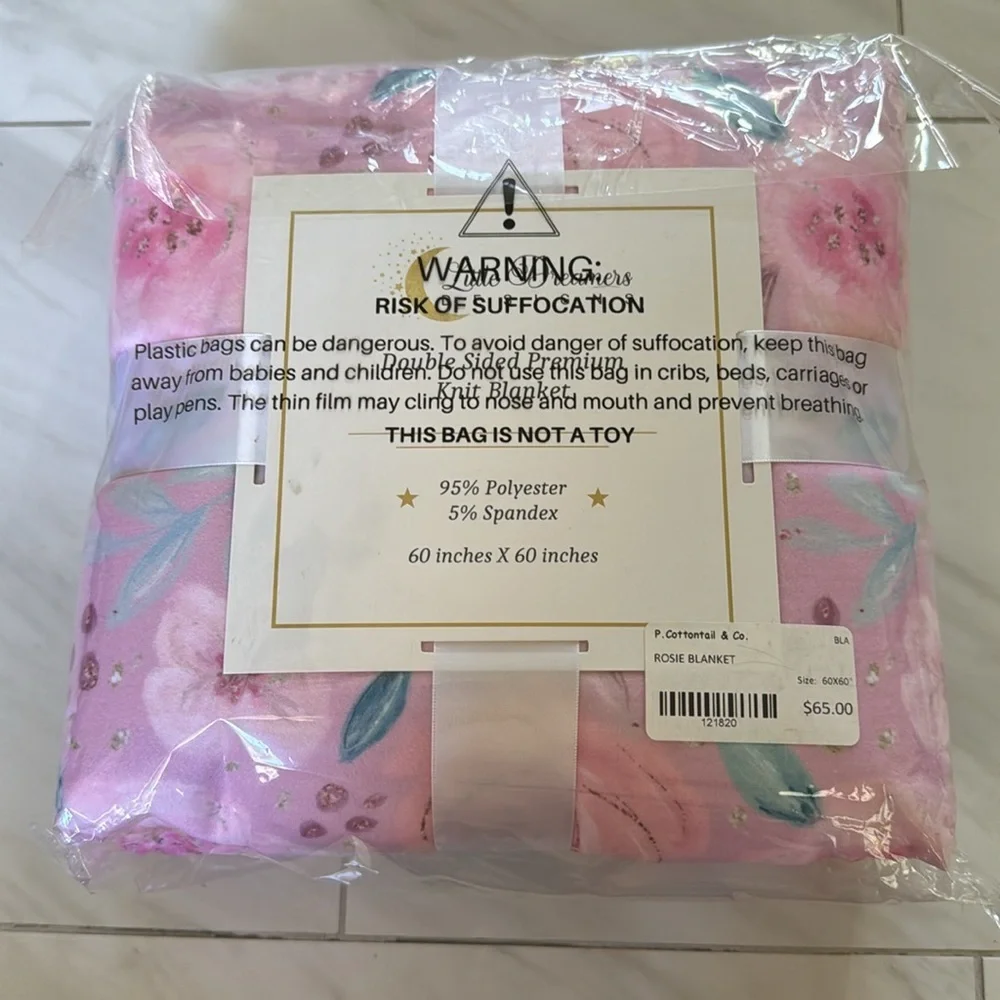 Little Dreamer Designs Double Sided Premium Knit Blanket